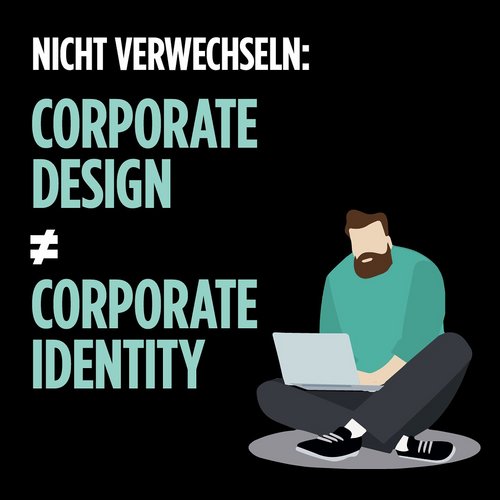 Kanntet ihr den Unterschied der beiden Begriffe Corporate Design und Corporate Identity? #corporateidentity...